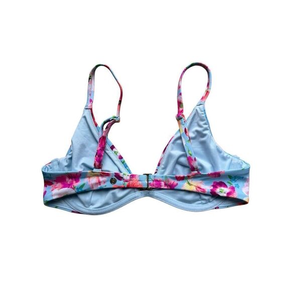Victoria’s Secret Multicolored Floral Underwire Bikini top size S/32C - Picture 3 of 7